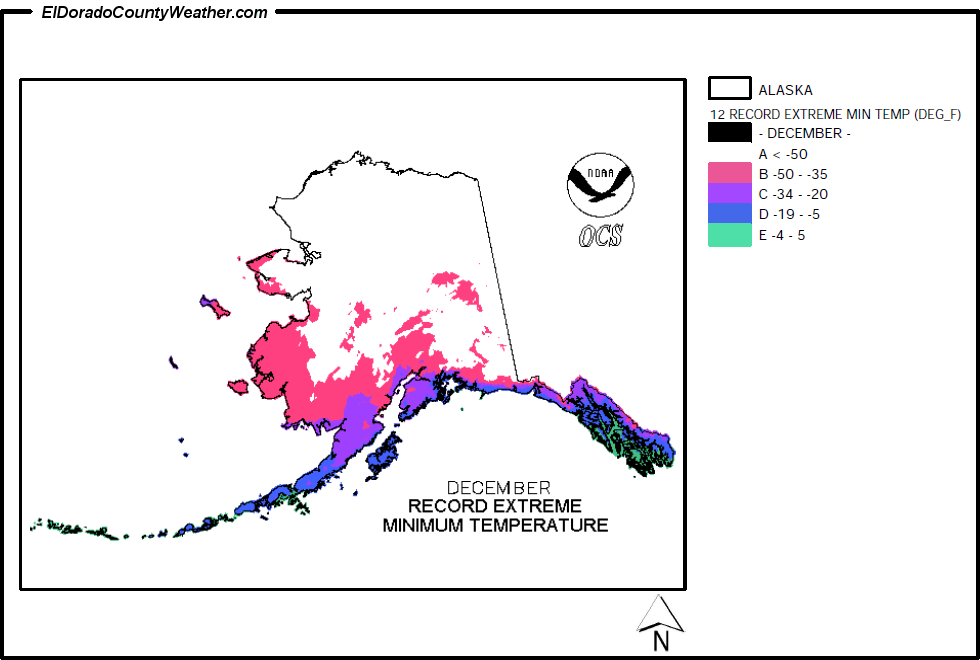 Alaska Annual Record Extreme Minimum Temperature